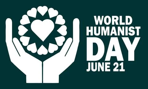 World Humanist Day 스톡 일러스트
