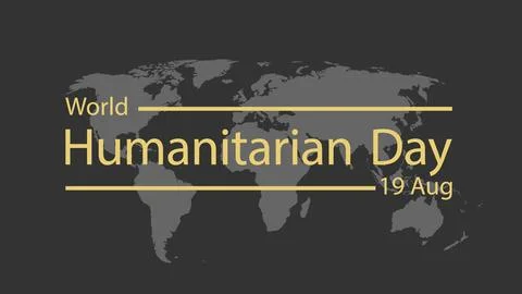 World Humanitarian Day Stock-Illustration