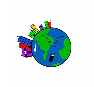 World Illustrazione stock