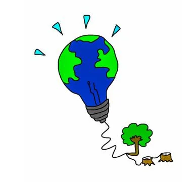 World Illustrazione stock