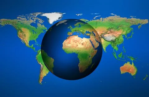 The world Stock Illustration