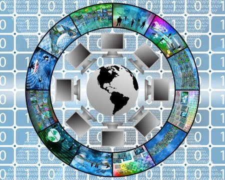 The world 스톡 일러스트