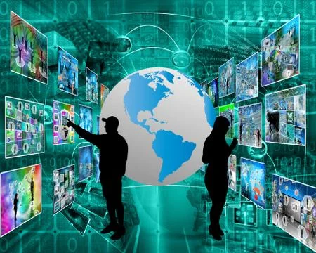 World Illustrazione stock