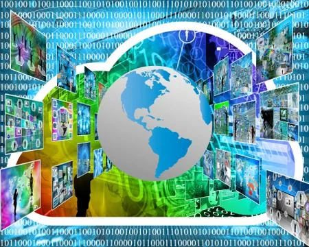 World Illustrazione stock