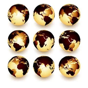 World Illustrazione stock