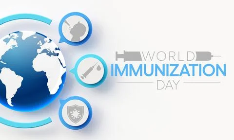 WORLD IMMUNIZATION DAY Stock Illustration