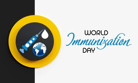 WORLD IMMUNIZATION DAY Stock Illustration