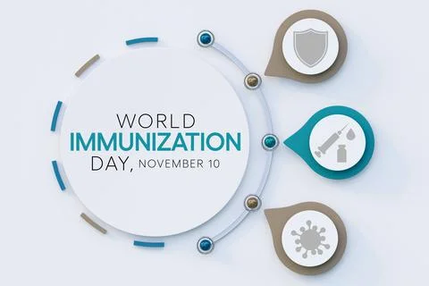 WORLD IMMUNIZATION DAY Stock Illustration
