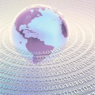 World Information Stock Illustration