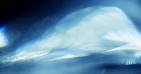 The World Inside the Crystal. Refraction of Light Through a Glass. Stock Footage 149526215