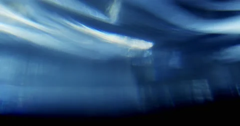 The World Inside the Crystal. Refraction of Light Through a Glass. Stock Footage 149526461