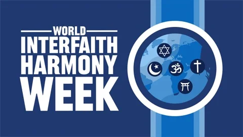 World Interfaith Harmony Week for more harmonious interfaith relations Video stock 338215866