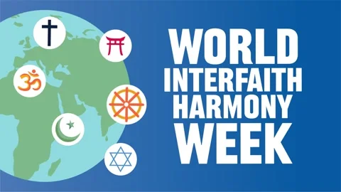 World Interfaith Harmony Week for more harmonious interfaith relations Stock-Footage 338216144