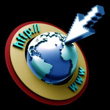 World Internet 스톡 일러스트