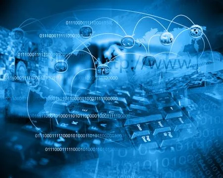 World of internet イラスト素材