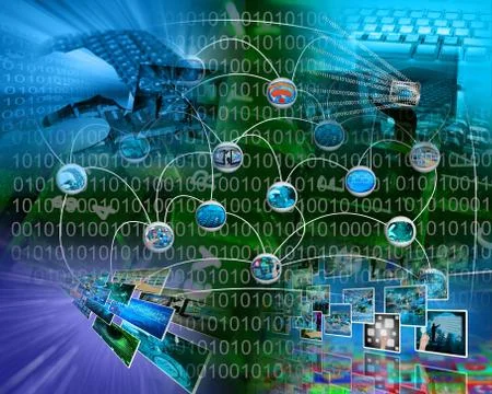 World of internet Stock Illustration