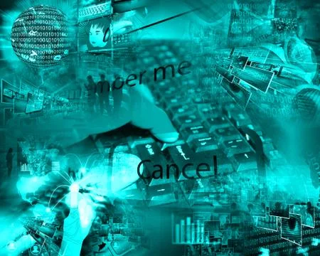 World of internet 스톡 일러스트