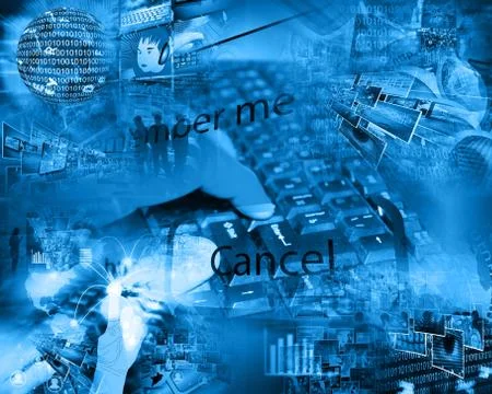 World of internet Stock Illustration