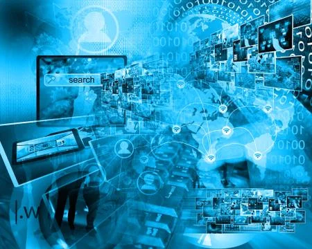 World of internet イラスト素材