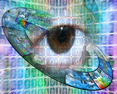 World of internet Stock Illustration