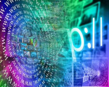 World of internet イラスト素材