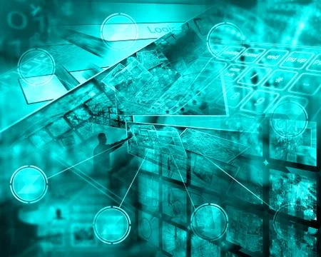 World of internet 스톡 일러스트