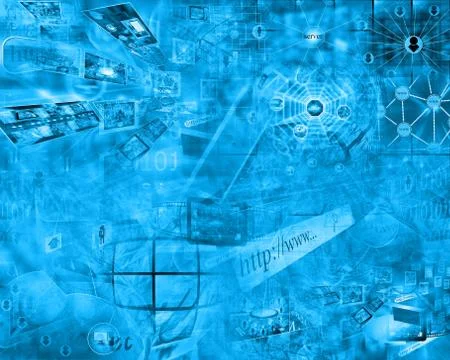 World of internet Stock Illustration