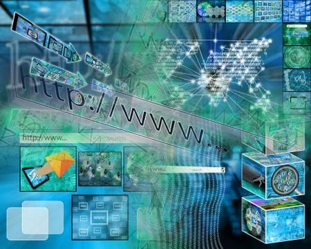 World of internet イラスト素材