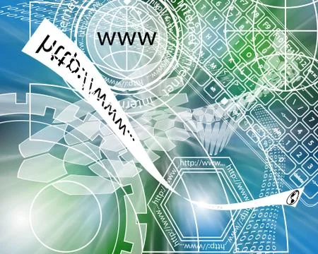 World of internet イラスト素材