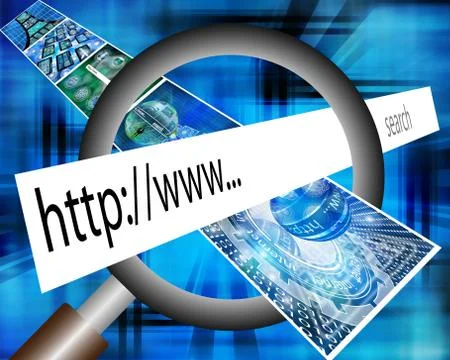 World of internet Illustration