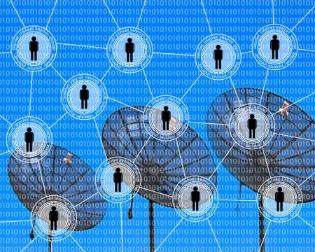 World of internet Stock Illustration