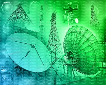 World of internet Stock Illustration