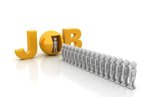 World of job Stock Illustration