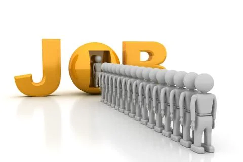 World of job Stock Illustration