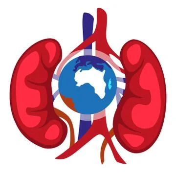 World Kidney Day. Illustrazione stock