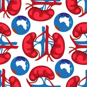 World Kidney Day. Stock Illustration