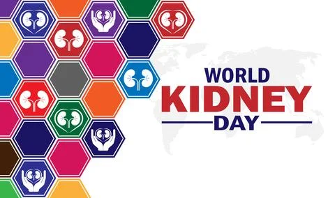 World Kidney Day Vector Template Design Illustration Stock-Illustration