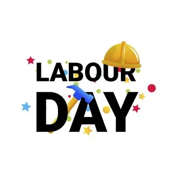 World labor day, vector cartoon illustration Stock Illustration