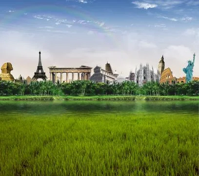 World landmarks Stock Photos