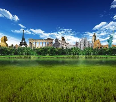 World landmarks Stock Photos