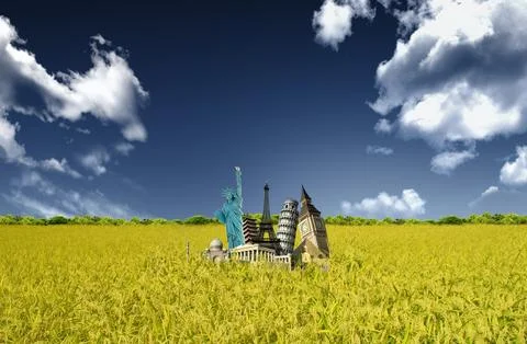 World landmarks Stock Photos