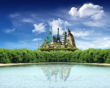 World landmarks Stock Photos