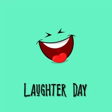 World Laughter day Stock Illustration