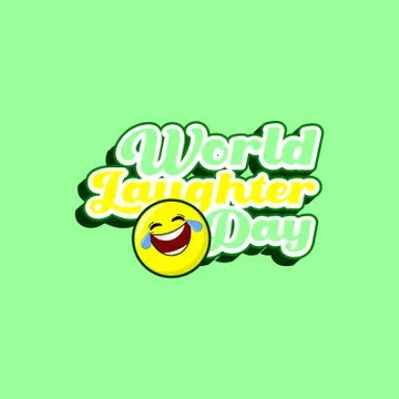 World Laughter day Stock Illustration