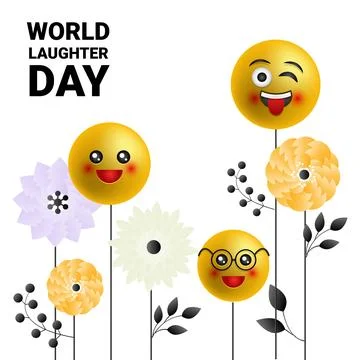 World laughter day vector illustration Stock Illustration
