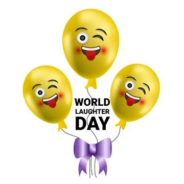 World laughter day vector illustration Stock Illustration