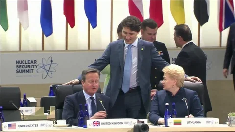 World leaders attended the Nuclear Security Summit in Washington -2016 Stock Footage 92053953