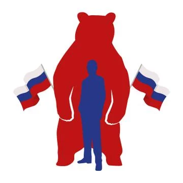 World leaders theme Illustrazione stock