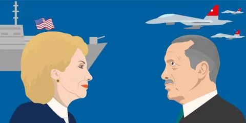 World leadres topic Illustrazione stock