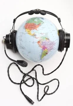 World is listening Stock Photos